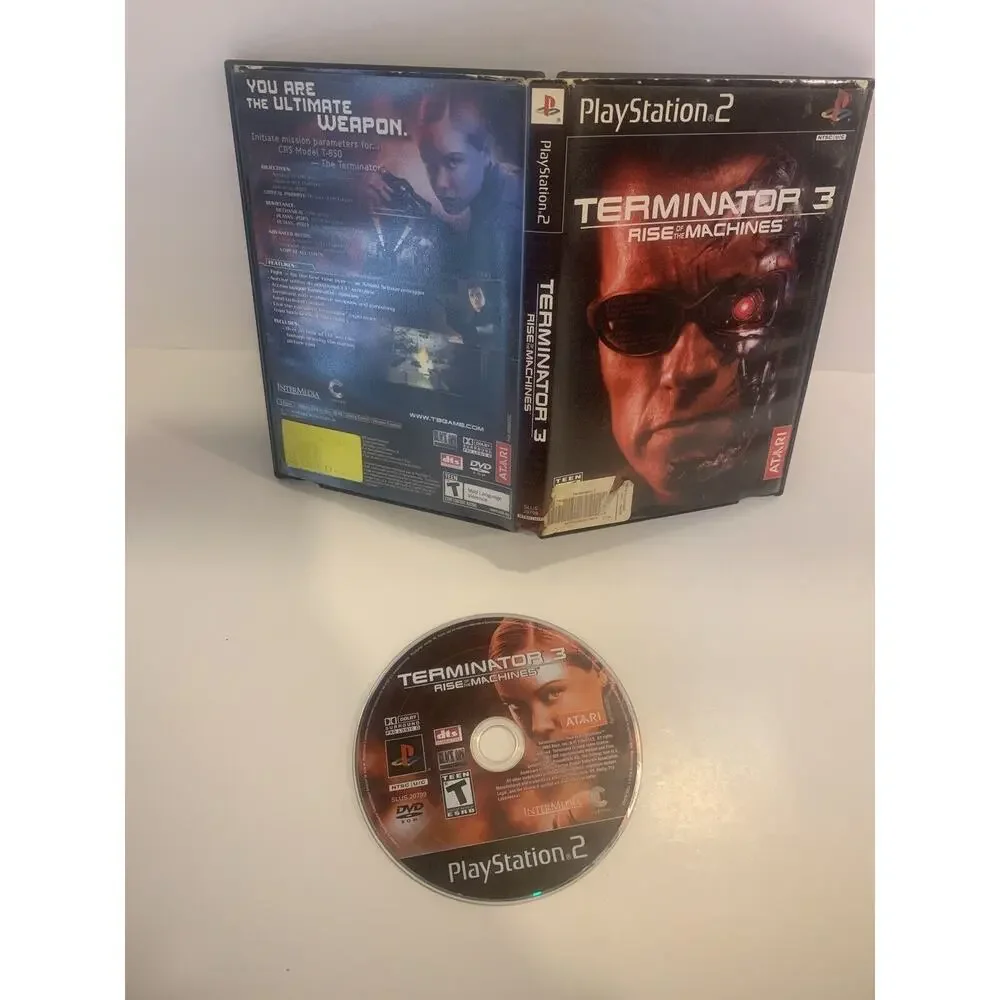 Terminator 3 Rise of the Machines (Sony PlayStation 2, 2003) PS2